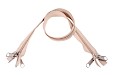 YKK zip-fastener 10 mm with two ways open end beige, 175 cm / 68.9 inch