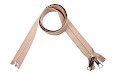 OPTI S 80 zip-fastener 8 mm with open end beige, 150 cm / 59.1 inch