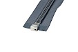 YKK zip-fastener 10 mm with open end grey, 200 cm / 78.7 inch
