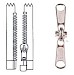 YKK zip-fastener 10 mm with open end beige, 150 cm / 59.1 inch