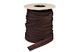 YKK zipper tape 10 mm closed end, brown