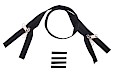 YKK spiral zip-fastener 8 mm closed end two-way X-form black