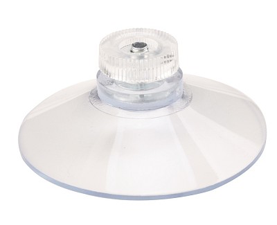 ESVO transparent suction cup with stainless thread and nut