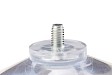 ESVO transparent suction cup with stainless thread and nut