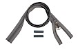 ESVO zip-fastener 10 mm closed end, light grey