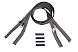 ESVO zip-fastener 10 mm closed end two-way X-form, light grey