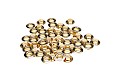 Set ESVO eyelets Ø 10 mm brass, 50 pieces