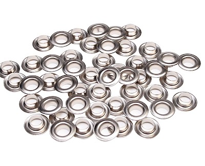 Set ESVO eyelets Ø 10 mm nickel plated, 50 pieces