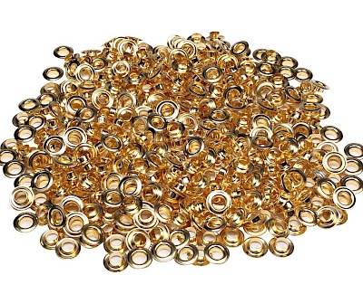 Set ESVO eyelets Ø 10 mm brass, 500 pieces