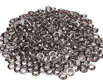 Set ESVO eyelets Ø 16 mm nickel plated, 500 pieces