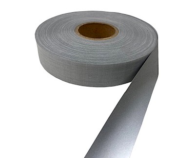 10 meter reflective tape 50 mm, silver