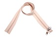 YKK zip-fastener 8 mm with open end beige, 100 cm / 59.1 inch