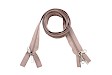 ESVO zip-fastener 8 mm with two ways open end beige, 154 cm / 78.7 inch