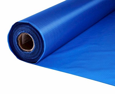 Tent fabric lightweight ripstop nylon 70 gr/m² 150 cm, mid blue obblie