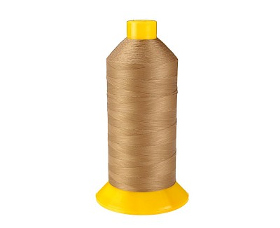 AMANN Sewing thread polyester, thickness 40, 4600 meters, beige