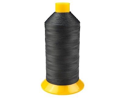 AMANN Sewing thread polyester, thickness 40, 4600 meters, charcoal