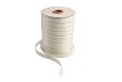 Roll of bias tape, 200 metres, 15 mm, polyester, white