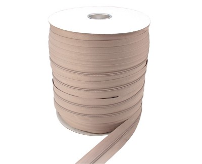 ESVO zipper tape 5 mm closed end, beige