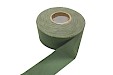 Tent fabric tape 150 gr/m² cotton 50 mm, light grey