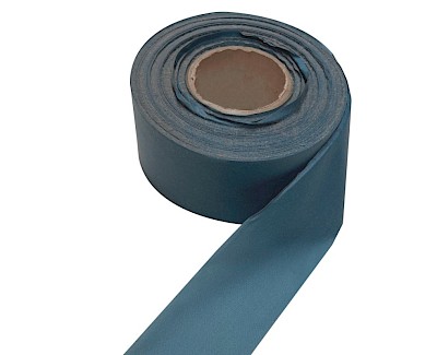 Tent tape fabric, 70 gr/m² nylon 50 mm, blue