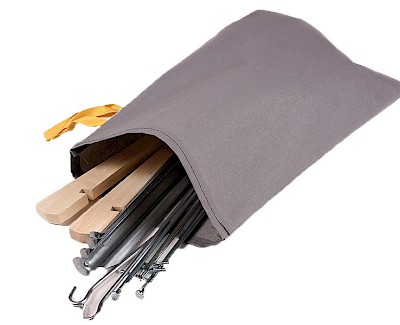 Bag for tent pegs