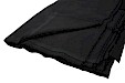 Flame retardant molton 300 gr/m², 300 cm black