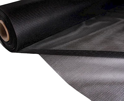 PVC Mesh 210 cm, black