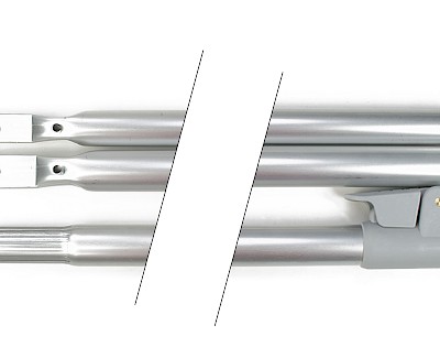 ESVO adjustable aluminium ridge pole 25/22 mm 165 - 245 cm, 3 parts