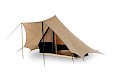 Cotton pyramid tent Bedouin 240 sand/black 'CENTURY EDITION'