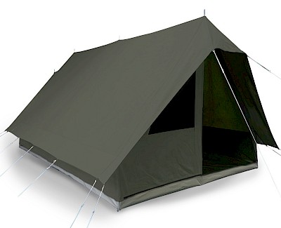 Group tent Patrouille 6 SUPER Campshield FR, Olive Green