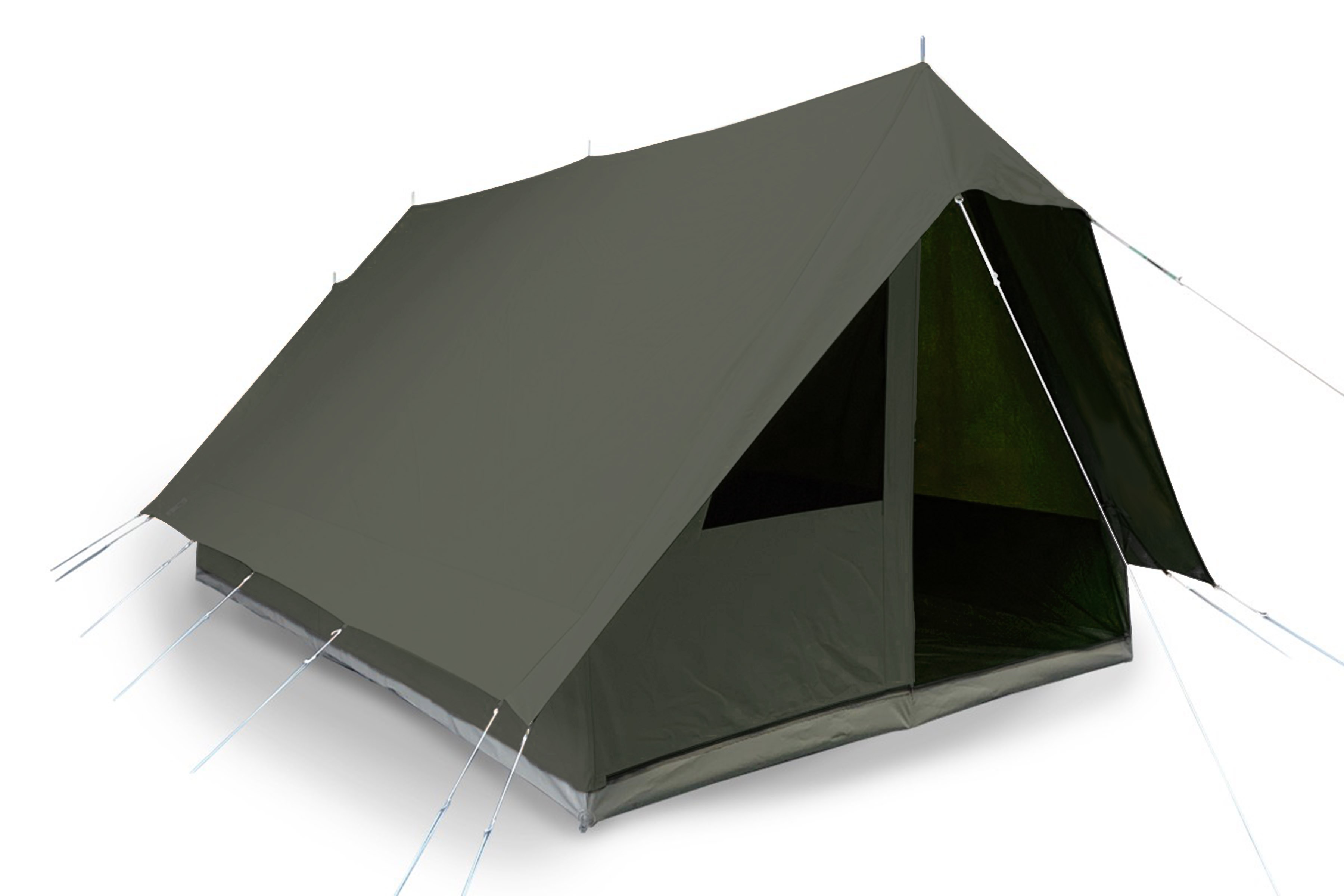 Group tent Patrouille 6 SUPER Campshield FR, Olive Green