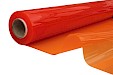 Transparant plastic FR, 140 cm, 0,60 mm, orange