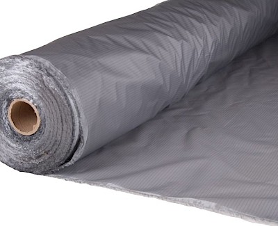 Tent fabric lightweight ripstop nylon 80 gr/m² 150 cm, grey 70 Denier