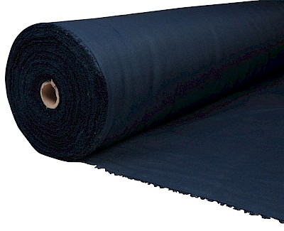 Flag material in Titan spun polyester, 154 cm / 60 inch, blue marine