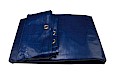 Tarpaulin sheet, 300 x 400 cm, blue, with eyelets, 240 UV, quality extra