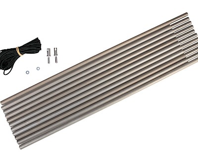 MOSTERT DIY aluminium pole set 360 - 405 cm