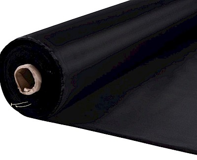 Tent fabric for ground sheet lightweight nylon 85 gr/m² 150 cm, black