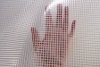 Transparent plastic 0.50 mm, 250 cm CLEARNET with netting