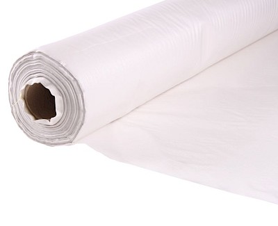 Tent fabric lightweight ripstop nylon 70 gr/m² 150 cm, white semi transparant