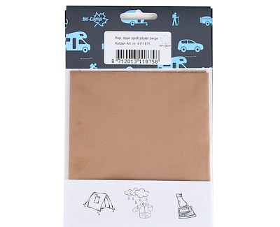 Iron-on repair fabric Beige