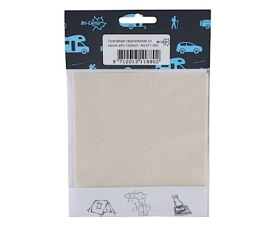 Iron-on repair fabric White/ecru