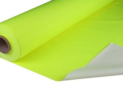 Nylon water repellent fabric 150 cm, High Visibilaty luminious yellow 150 gr/m² flame retardant and breathable