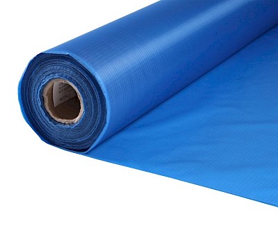 Tent fabric lightweight ripstop nylon 70 gr/m² 150 cm, mid blue