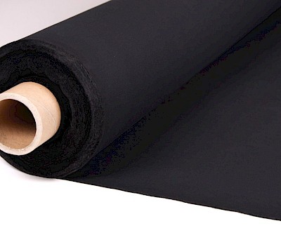 Tent fabric polyester / cotton 330 gr/m² 205 cm, black 67954