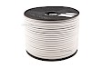 Rubber cable 6 mm, white