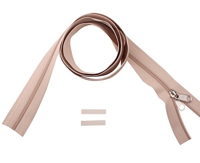 YKK zip-fastener 5 mm closed end beige