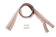 YKK zip-fastener 8 mm closed end beige