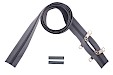 YKK spiral zip-fastener 8 mm closed end two-way O-form grey