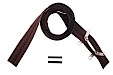 YKK spiral zip-fastener 8 mm closed end two-way O-form brown