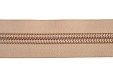 YKK zip-fastener 10 mm closed end two-way O-form beige